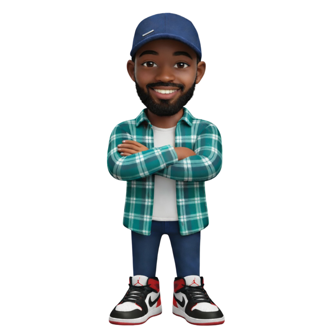 3d carton image of the develoer